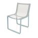 3d model Dining chair (Blue gray) - preview