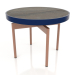modèle 3D Table basse ronde Ø60 (Bleu nuit, DEKTON Radium) - preview