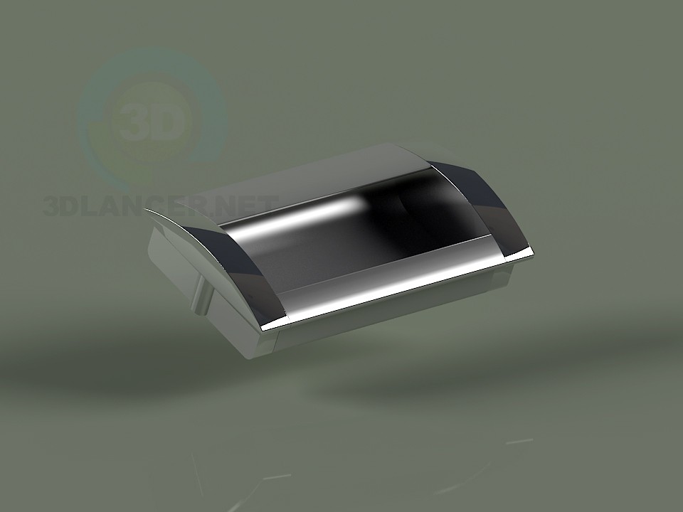modèle 3D Mobilier poignée-dc - 96mm - preview