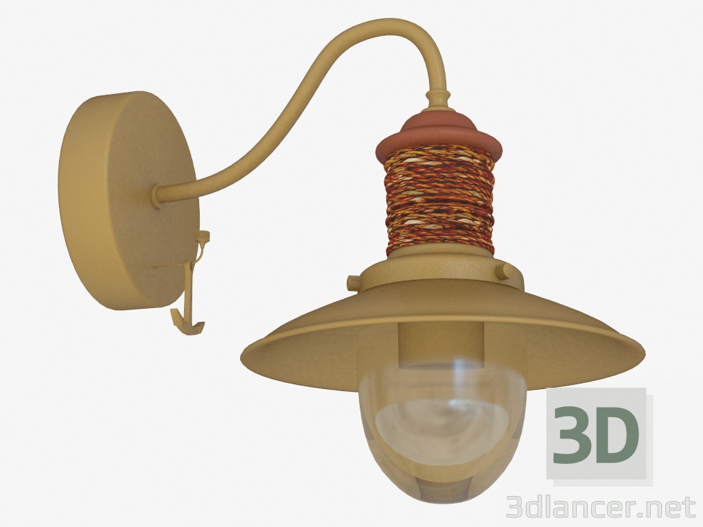 3D modeli Duvar lambası tabanlar (1216-1W) - önizleme