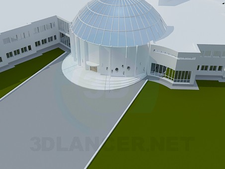 3D Modell Gebäude - Vorschau
