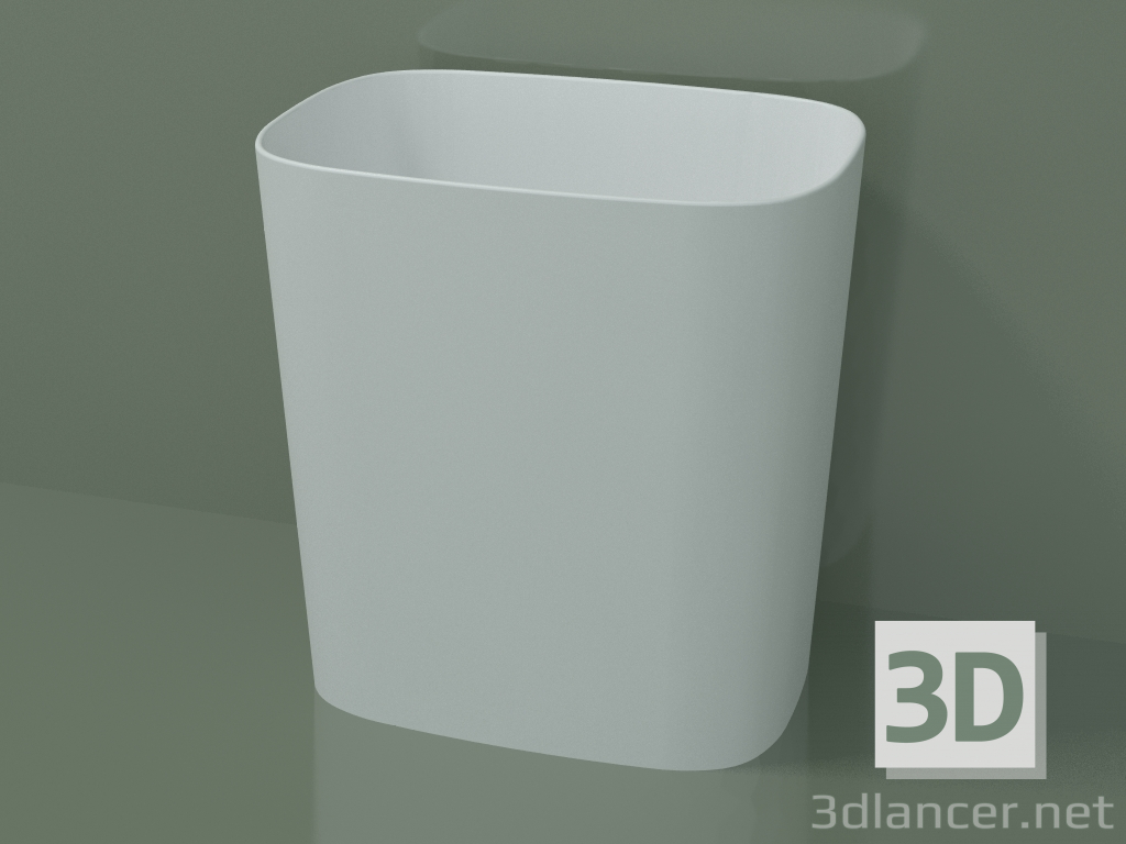 3D Modell Arbeitsplatte Waschbecken (L 48, P 33, H 50 cm) - Vorschau
