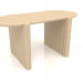 modèle 3D Table DT 06 (1600x800x750, bois blanc) - preview