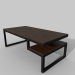 3d coffee table model buy - render