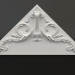 3d model Decorative plaster element DE 043 (207х387) - preview