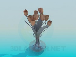 Tulipes dans un Vase