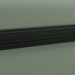 modello 3D Radiatore orizzontale RETTA (6 sezioni 1500 mm 60x30, nero lucido) - anteprima