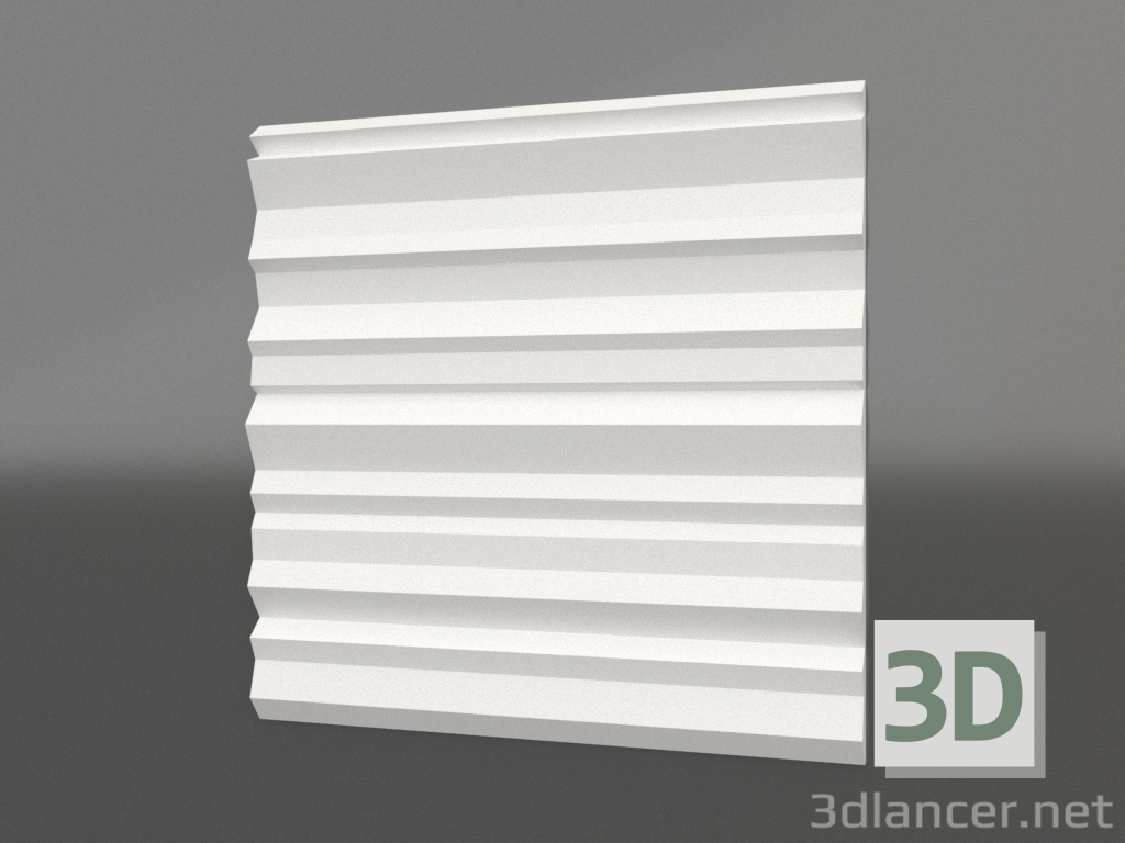 3D modeli 3 boyutlu panel M-48 - önizleme