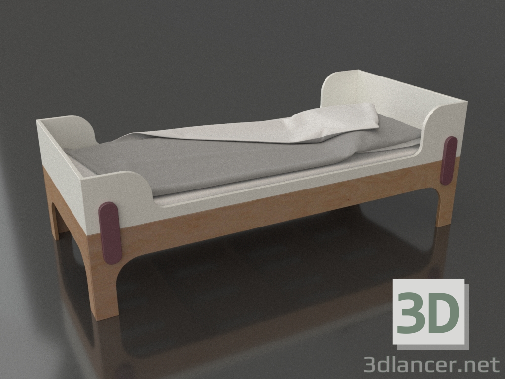 3d модель Ліжко TUNE X (BXTXA1) – превью
