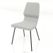 3D Modell Stuhl auf Metallbeinen D16 mm - Vorschau