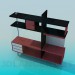 modello 3D Pannello rack in stile high-tech - anteprima