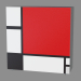 modello 3D Комод Homage to Mondrian (РС18) - anteprima
