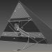 modèle 3D de à l'intérieur de la grande pyramide de Khufu en Egypte acheter - rendu