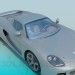 3d model Porsche Carrera - vista previa