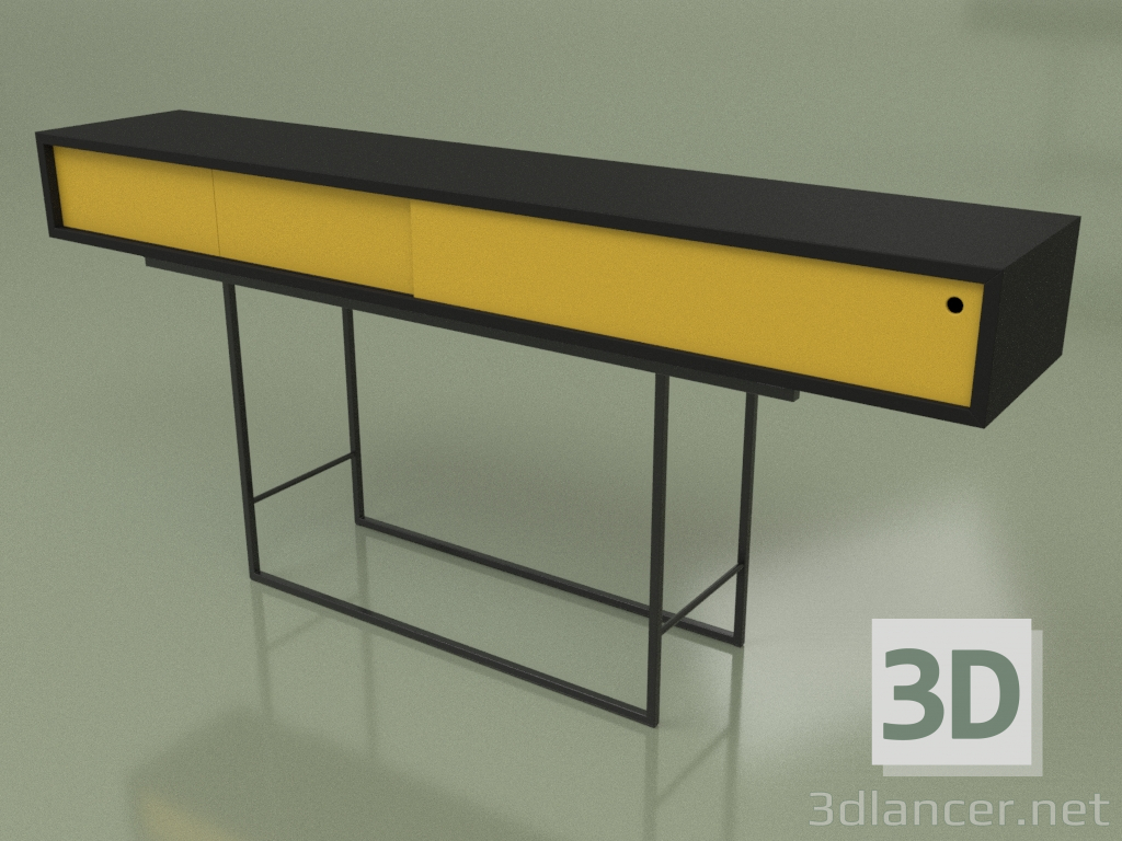 modèle 3D Console LONGUE NEUVE (4) - preview