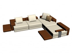 Composición de sofá Domino 1