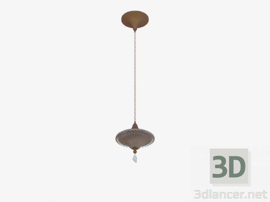 modèle 3D Lustre Murano (1217-1P) - preview