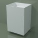 3d model Wall-mounted washbasin (03UN36302, Glacier White C01, L 60, P 50, H 85 cm) - preview