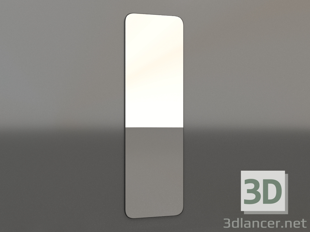 modello 3D Specchio ZL 27 (450x1500, nero) - anteprima