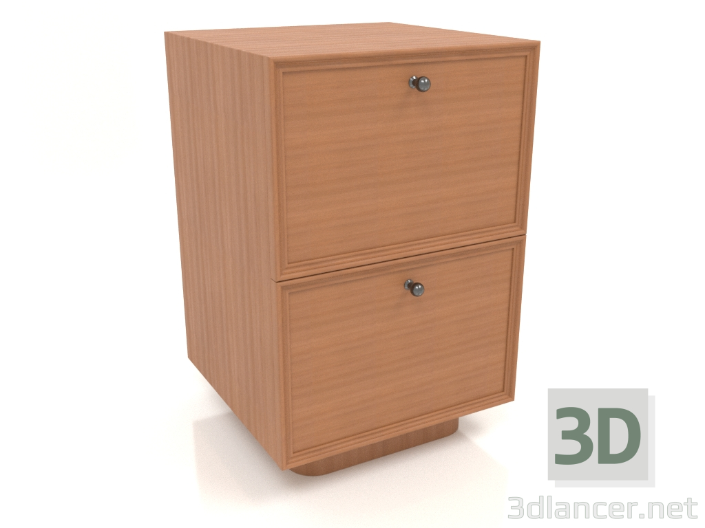 3 डी मॉडल कैबिनेट टीएम 15 (405x400x621, लकड़ी लाल) - पूर्वावलोकन
