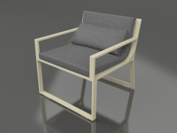 Club chair (Gold)