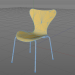 modello 3D Sedia Arne Jacobsen - anteprima