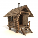 Kleines Haus für den Kinderspielplatz 3D-Modell kaufen - Rendern