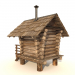 3d Small house for children's playground model buy - render