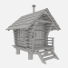 3d Small house for children's playground model buy - render