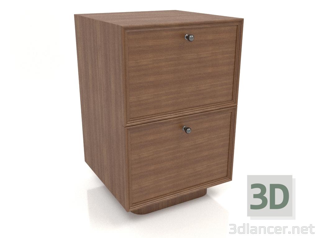 3 डी मॉडल कैबिनेट टीएम 15 (405x400x621, लकड़ी की भूरी रोशनी) - पूर्वावलोकन
