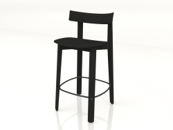 Semi-bar chair Nora (dark)