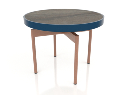 Table basse ronde Ø60 (Gris bleu, DEKTON Radium)