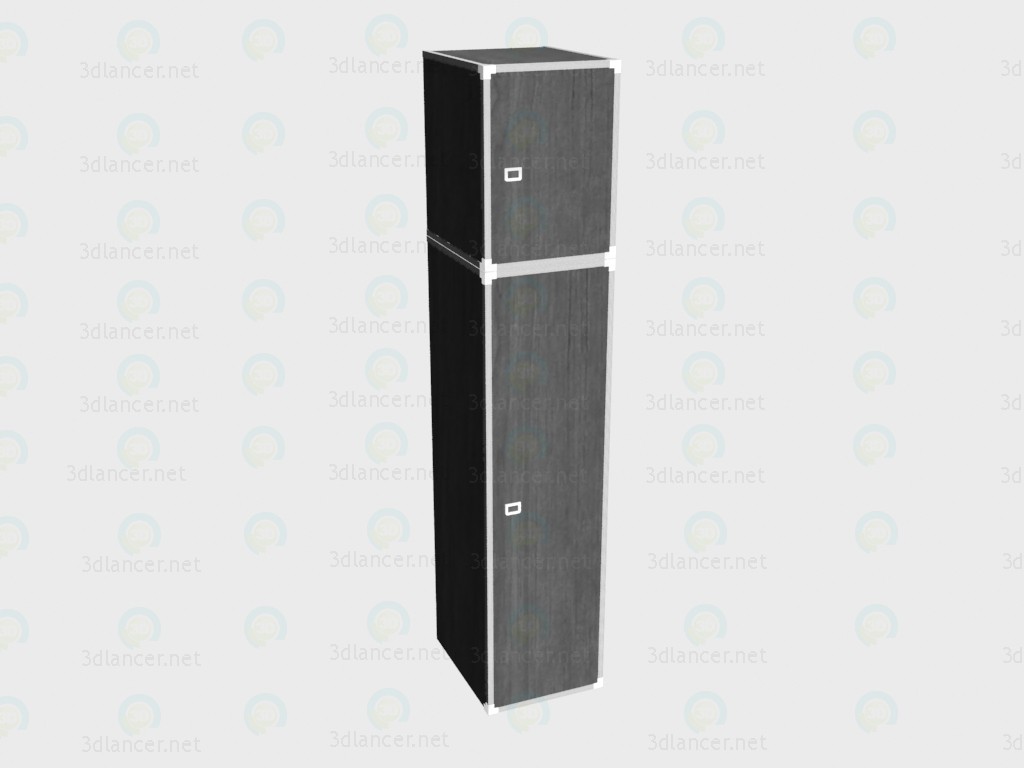Modelo 3d Porta de armário 1 com uma extensão. - preview