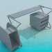 3D modeli Bir dizi için bir genç mobilya - önizleme