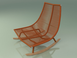 Rocking chair 003 (Metal Rouille)