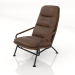 3d model Recliner chair - preview