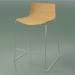 3d model Bar chair 0572 (on a sled, without upholstery, natural oak) - preview