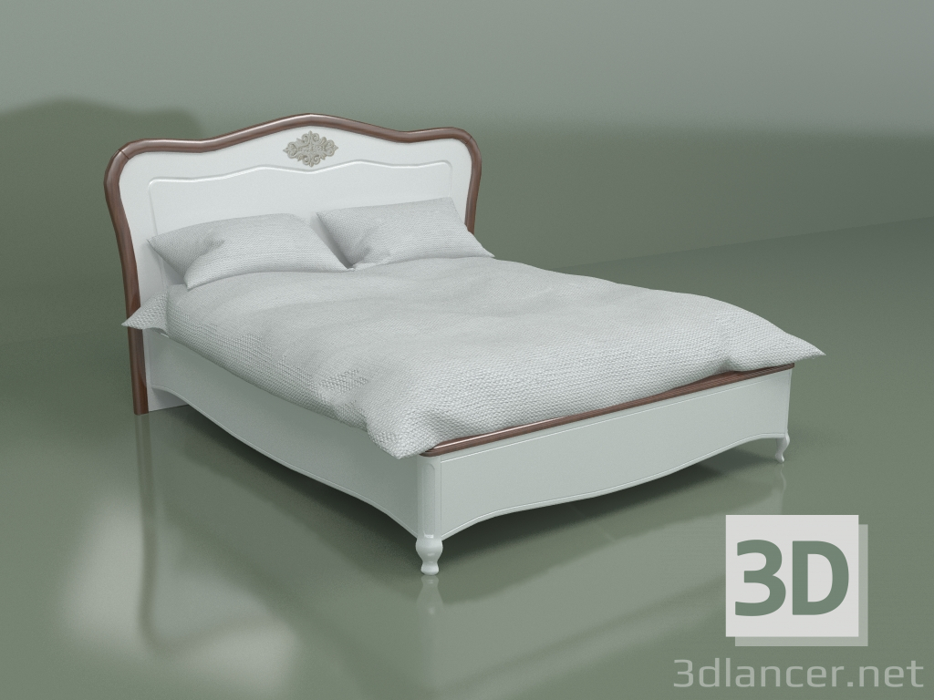 3d модель Кровать двуспальная ПМ 2016 – превью