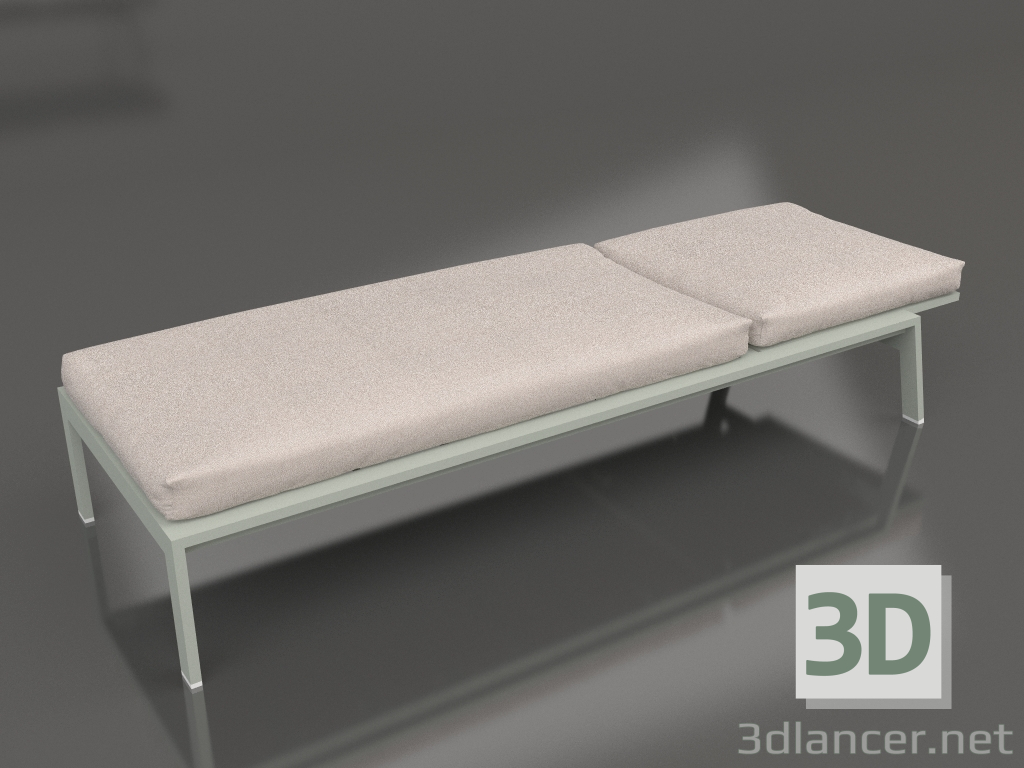 3d model Deckchair (Cement gray) - preview