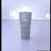 3D modeli Yaprak desenli vazo - önizleme