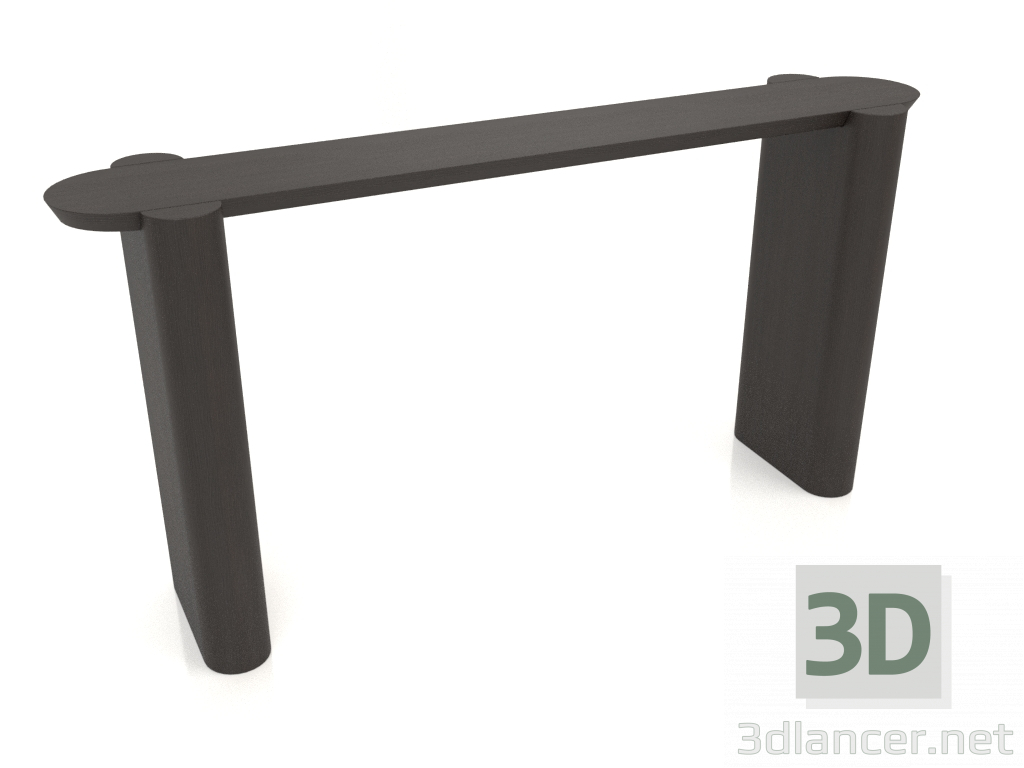 3D modeli Konsol KT 07 (1400x300x700, ahşap kahverengi) - önizleme
