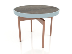 Round coffee table Ø60 (Blue grey, DEKTON Radium)