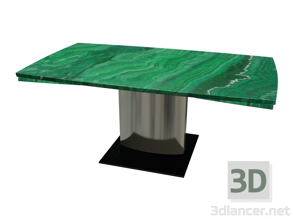 modello 3D Sala da pranzo piegato Ho tavolo 1222 adler 105x180x74 4 - anteprima
