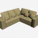 modello 3D Angolo divano Grembo - anteprima