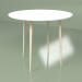 3d модель Кухонный стол Спутник 90 см (белый) – превью
