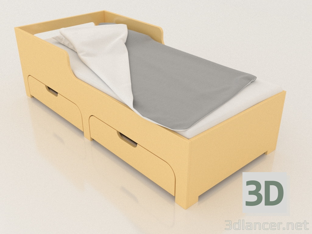 3D Modell Bett-MODUS CL (BSDCL0) - Vorschau