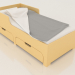 Modelo 3d Modo de cama CL (BSDCL0) - preview