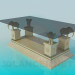 3d model Table interior - preview