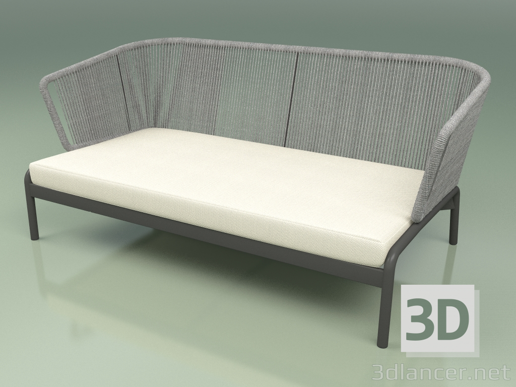 3D Modell Sofa 002 (Kordel 7mm Stein) - Vorschau