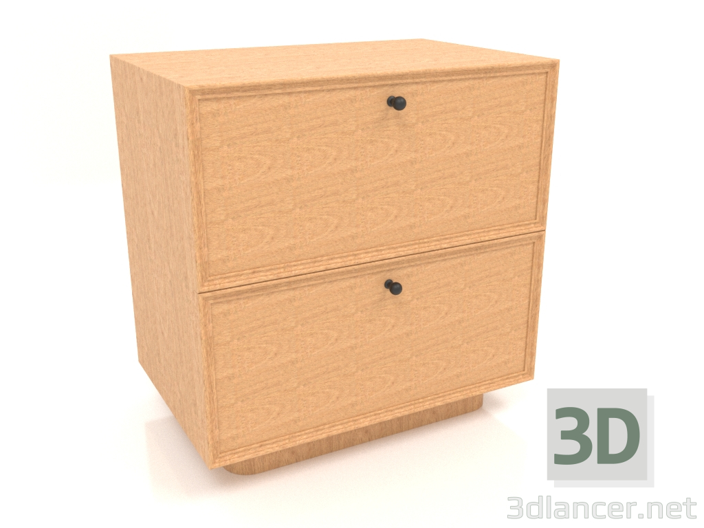 3d model Cabinet TM 15 (603x400x621, wood mahogany veneer) - preview